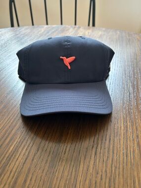Birddogs Navy Hat with Coral Logo